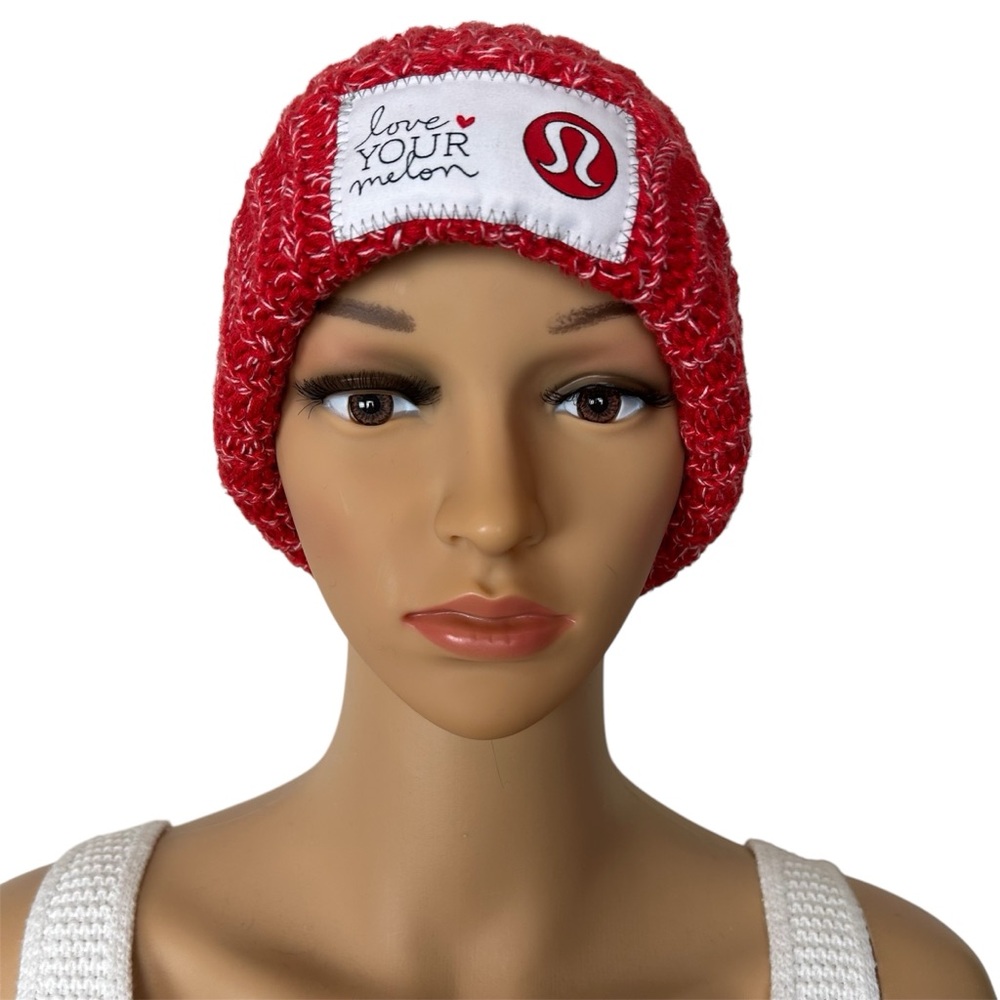Rare Lululemon x Love Your Melon Red Beanie